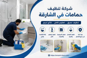 شركة تنظيف حمامات في الشارقة
