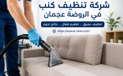 شركة تنظيف كنب في الروضة عجمان