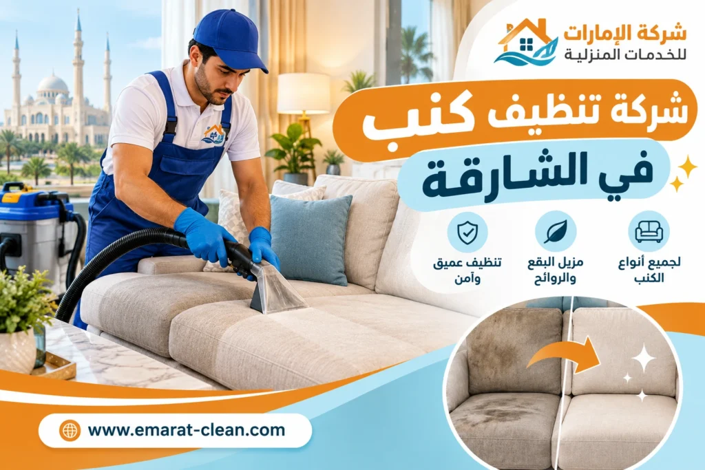 شركة تنظيف كنب في الشارقة
